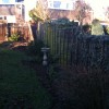 Before shot of a fence in Sprotborough Doncaster